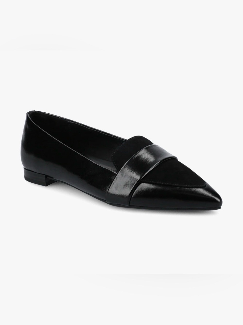 Birdies Sparrow Loafer - Classic Black Pointed-Toe Women's Loafers